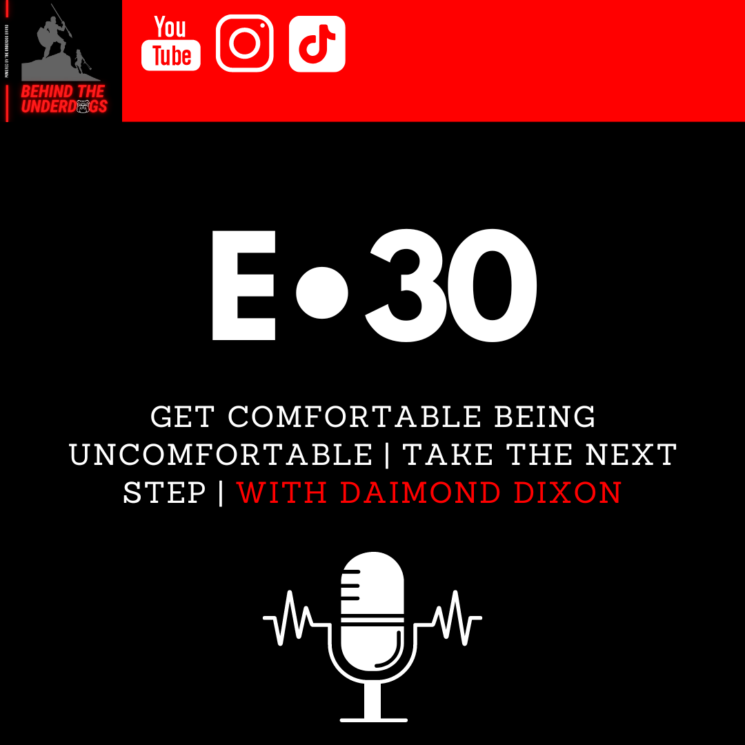 Get Comfortable Being Uncomfortable | Take the Next Step | with Daimond Dixon