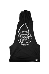 Black Rebirth Sleeveless Hoodie